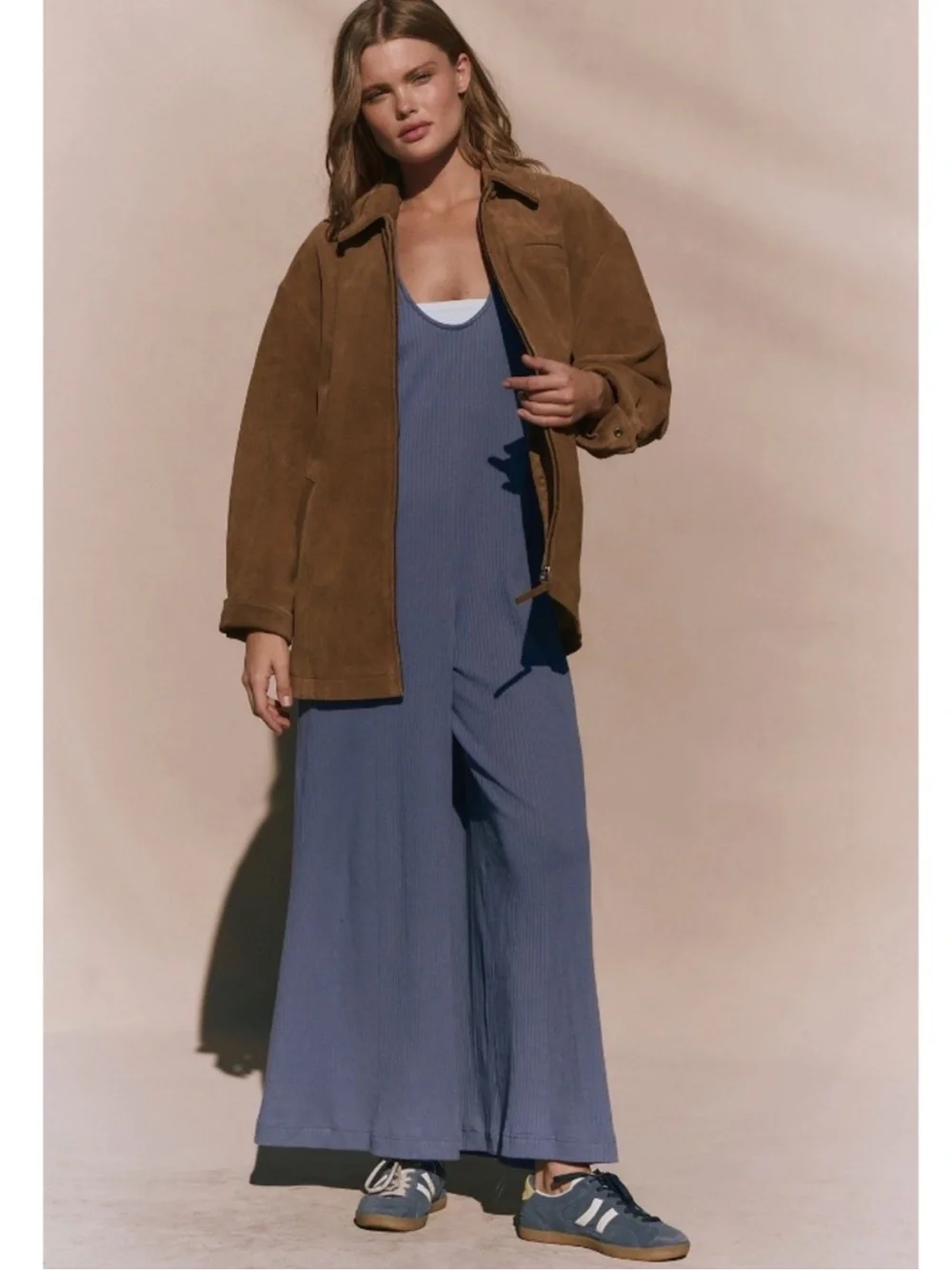 9220. Free People Zena One-Piece Jumpsuit - Picture 2 of 3